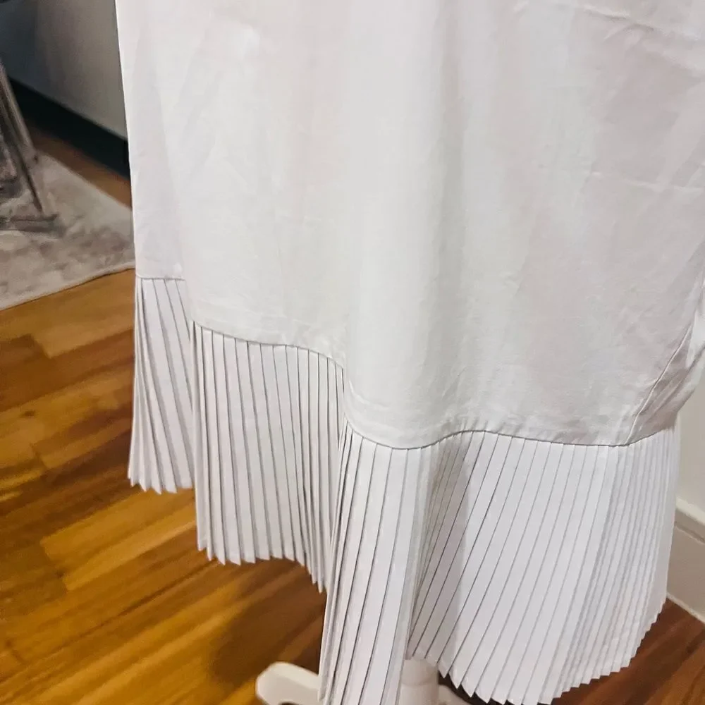 Spanx yes pleats gray tank NWT size M